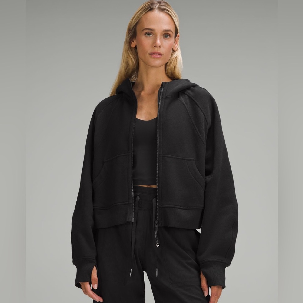 Lululemon oversized full zip scuba